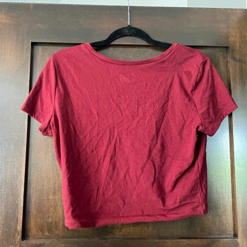 Red Crop Top - Picture 2 of 2